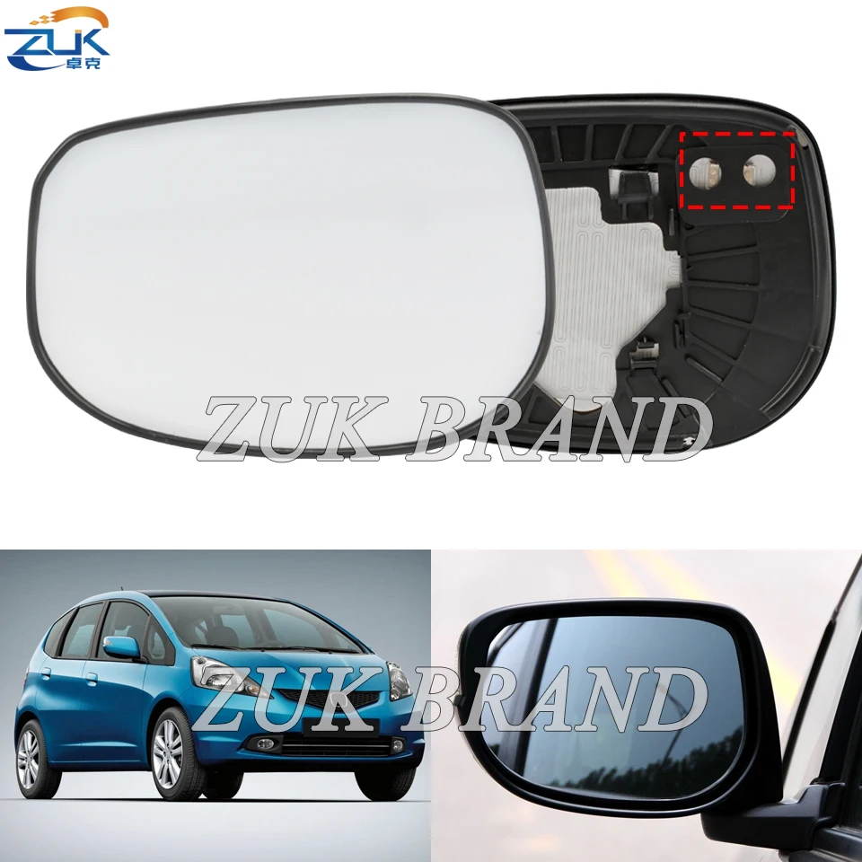 Coprispecchietti Laterali Per HONDA FIT JAZZ GE6 GE8 2009-2013 – Lato Destro, In ABS, Sostituzione Facile A Scatto
