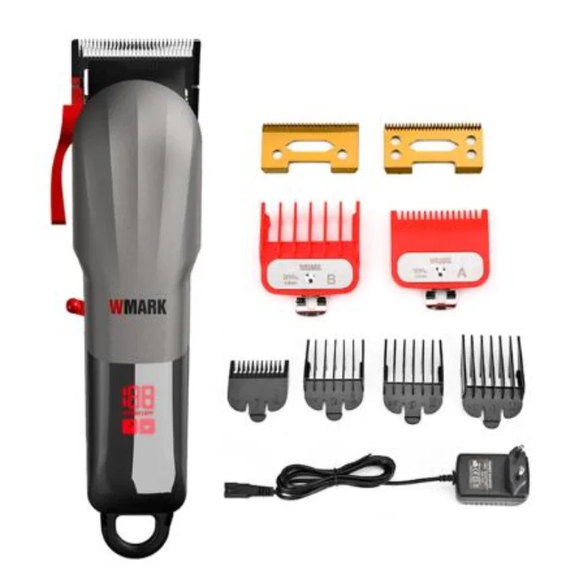 

WMARK NG-115/121/122/222 New Arrivas Rechargeable Hair Clipper Cord & Cordless Hair Trimmer with LED Battery Display Hair Cutter