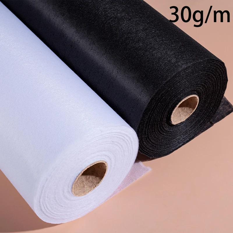 50x100cm Self-Adhesive Interfacing Fabric For Sewing Clothing Hat Shaped  Interlayer Material Handmade Bag Lining Accessories