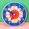 Baby Montessori Toys Wooden Clock Hour Minute Second Cognition Time Learning Teaching Aids Educational Toys For Children 1