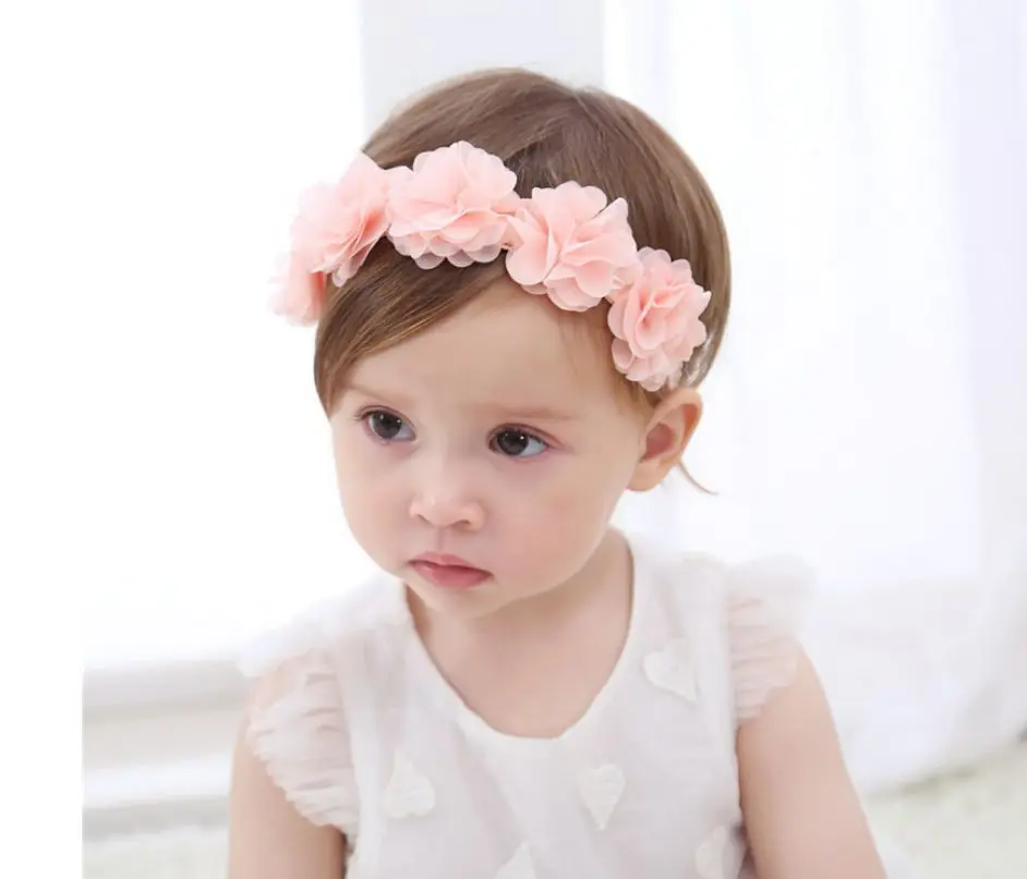 Adorable Baby Girl Bow Headband with Rhinestone Detail for Infants and Toddlers Hair Accessories Hairbands for 0-3 Years 3