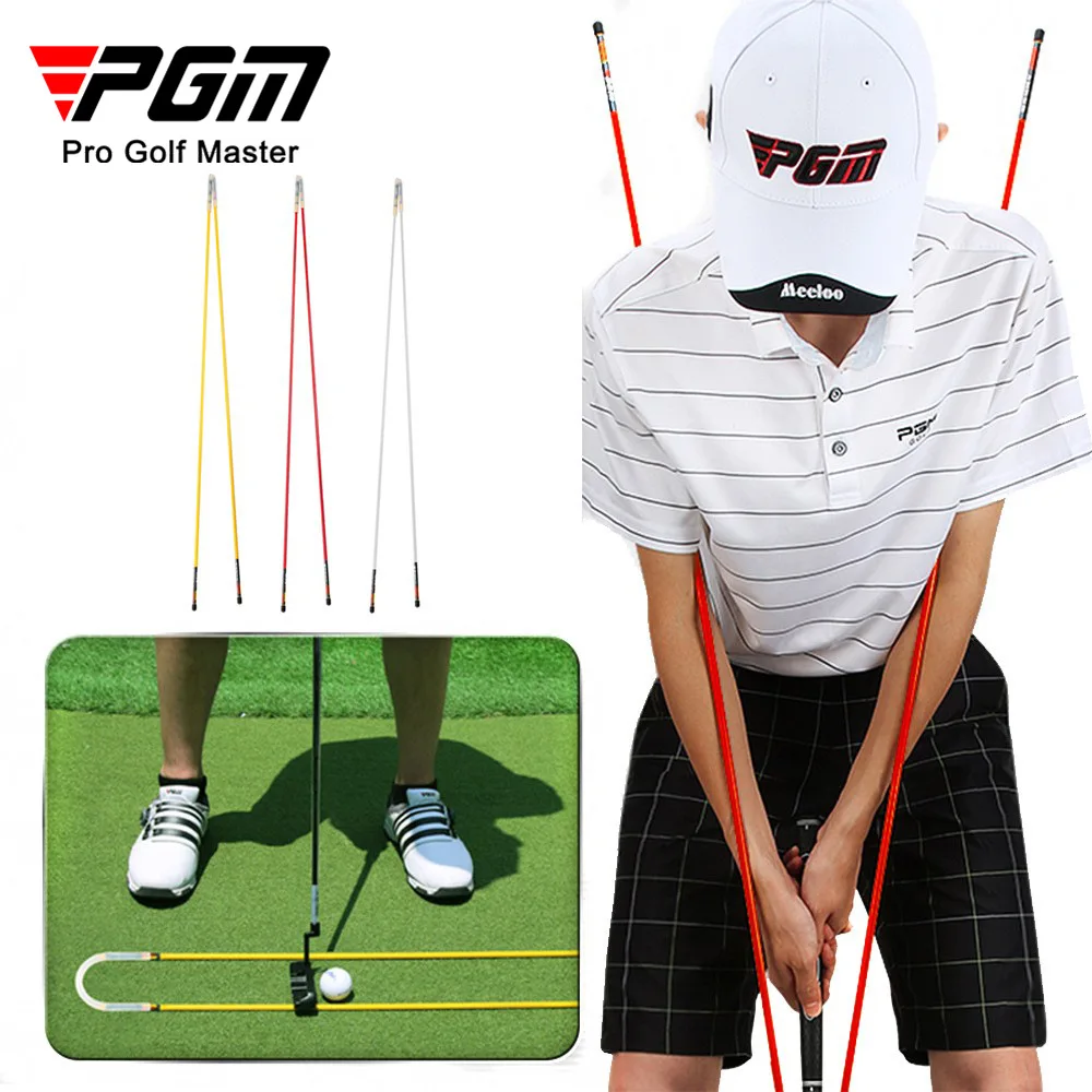 

PGM Golf Rotatory Shoulder Stick Pose Corrector Assisted Swing Putter Indicator Putting Rod Golf Equipment Accessories JZQ013