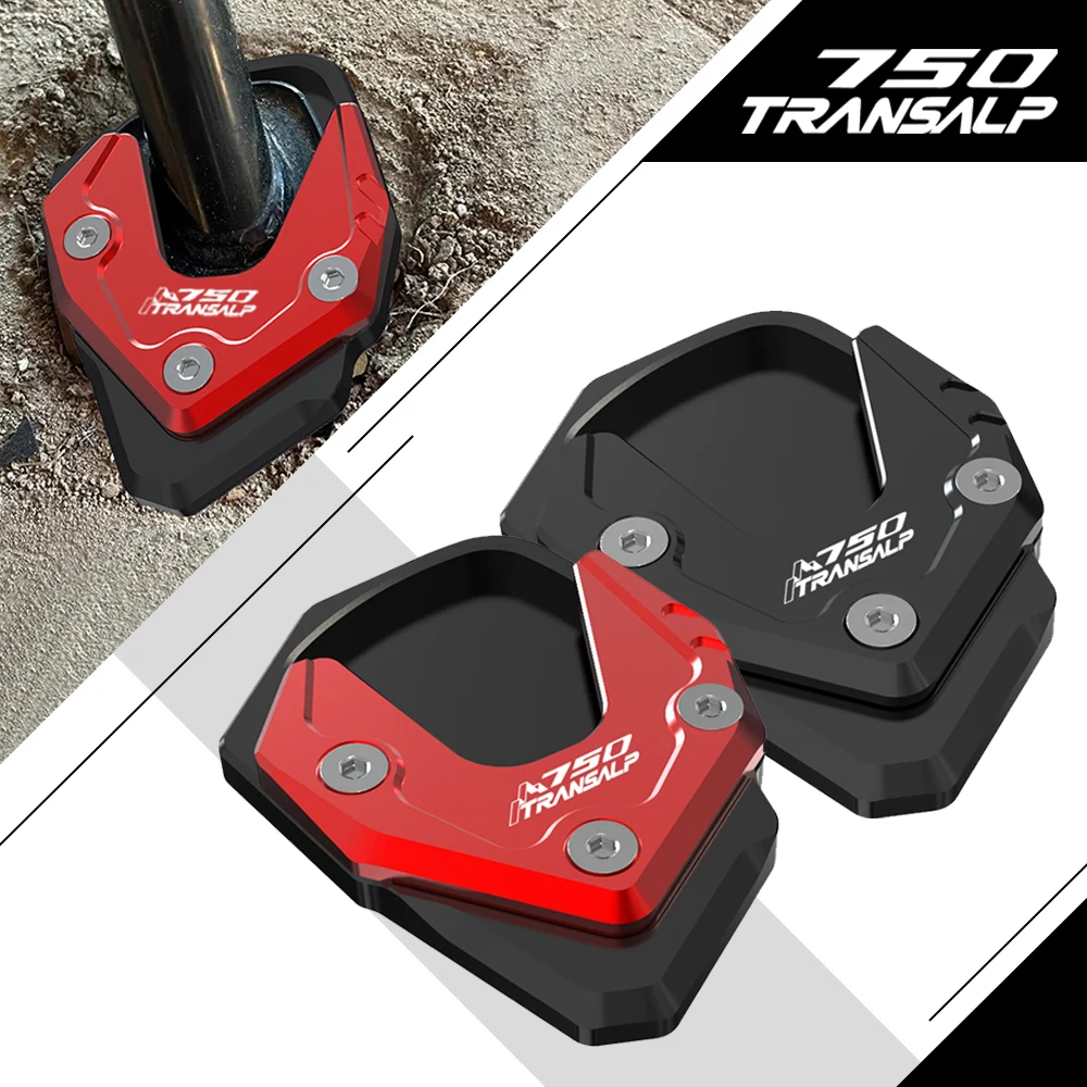 

2023 2024 Motorcycle Accessories Side Stand Enlarge Kickstand Enlarger Support Extension For HONDA XL750 XL 750 TRANSALP 750 xl