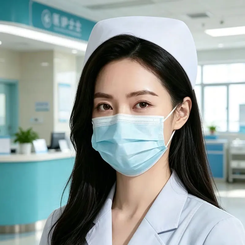 50-Pack Breathable Comfortable Disposable Face Masks for Everyday Protection