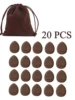 20pcs Finger Air Cushion Sponge Powder Puff Set with bags, Makeup Puff, For Liquid Foundation, Powder Foundation, Concealer 3