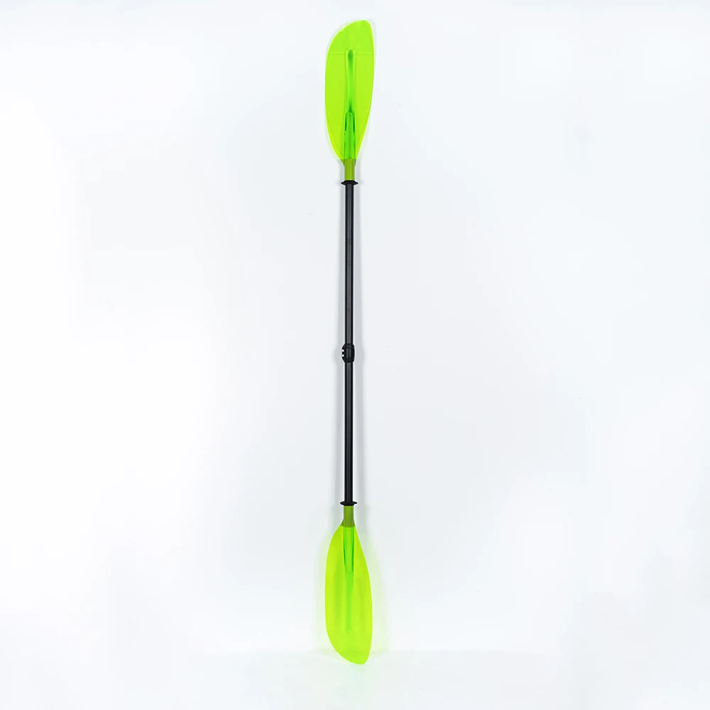 Transparent green Color Blade Kayak Paddle Surf Finberglass Shaft Oar for Canoe 2-Section Pad Inflatable Stand Up Paddle 3