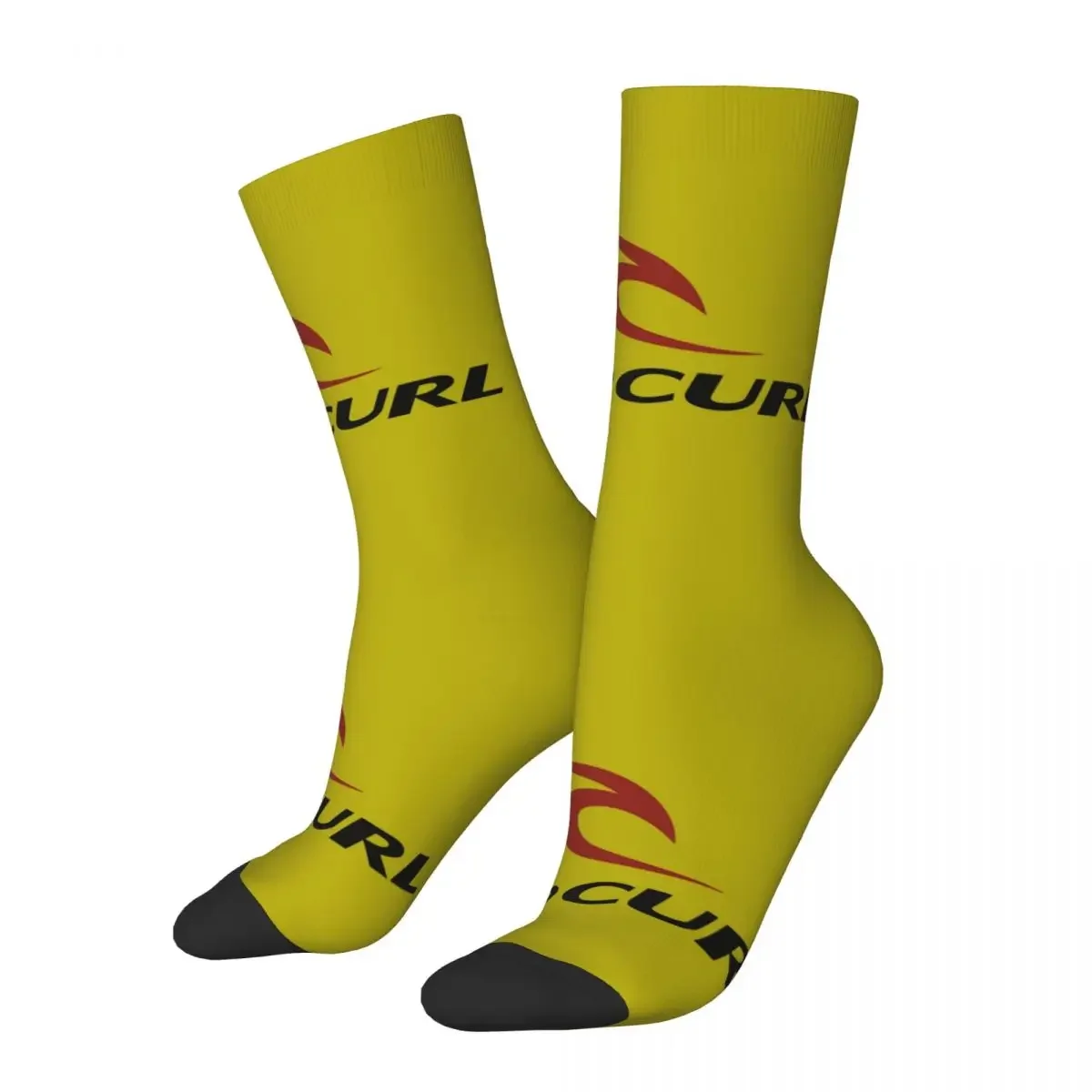 

Rip Curl Logo Socks Harajuku High Quality Stockings All Season Long Socks Accessories for Unisex Gifts