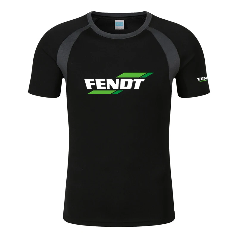 FENDT 2023 summer new men's T-shirt simple style casual and comfortable breathable eight-color short-sleeved round neck shirt