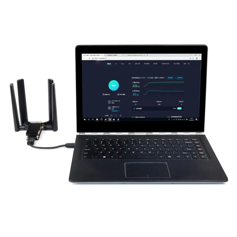 ABAN 5G 동글 어댑터 확장 보드(4개 안테나 포함) USB3.1 인터페이스 M.2 USB3.1(나노용)