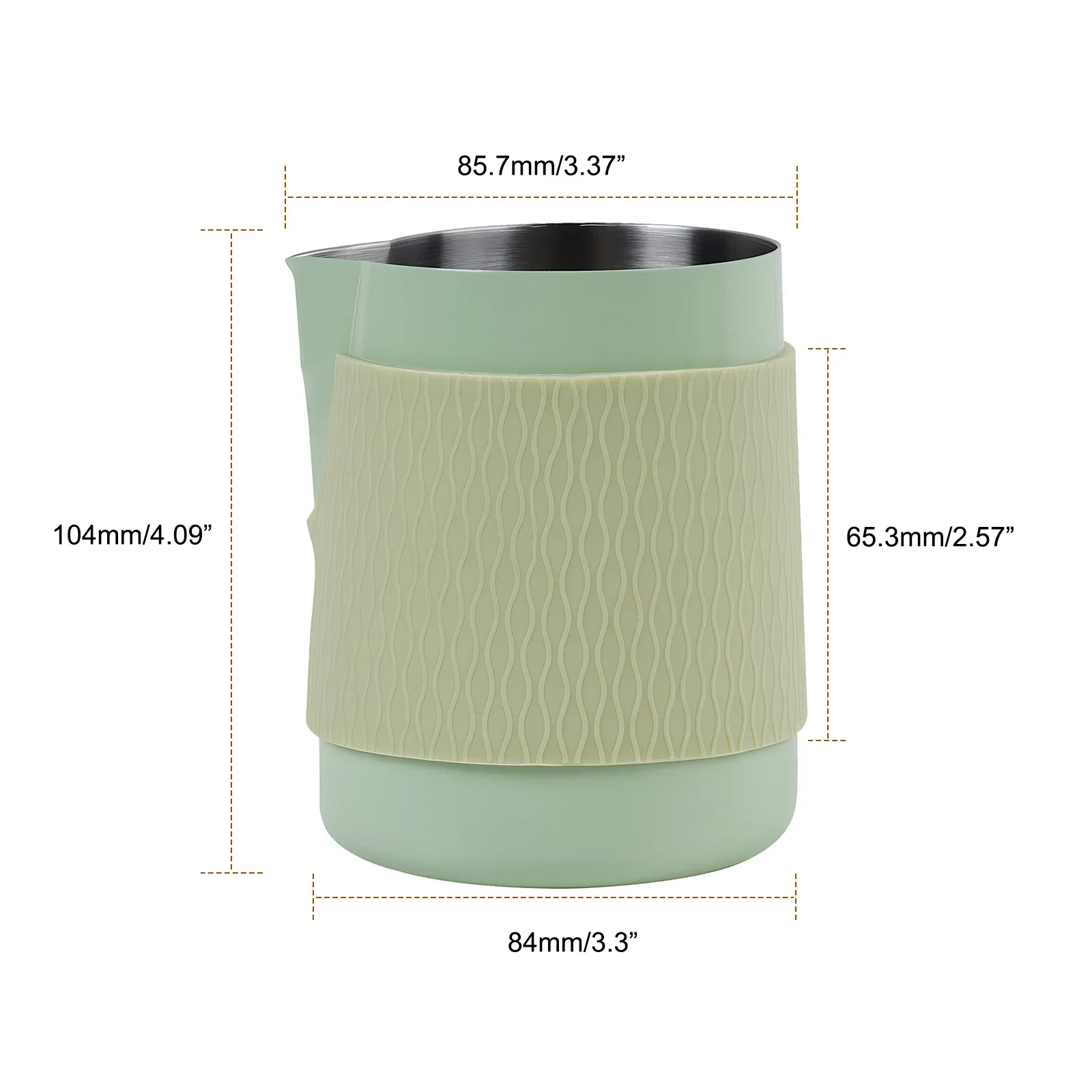 إبريق حليب ستانلس ستيل أدوات قهوة