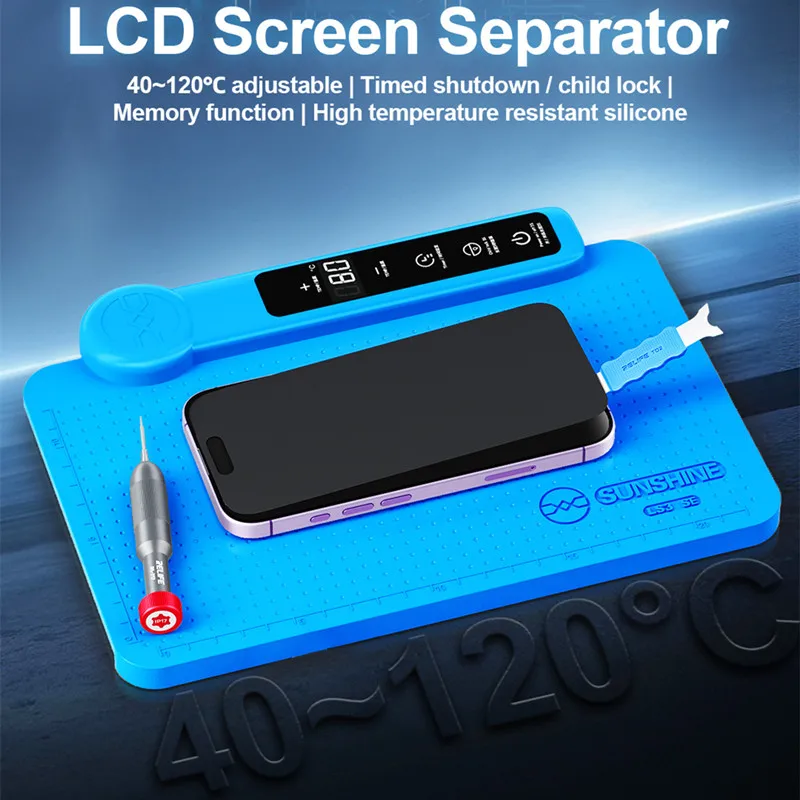 SUNSHINE LS3 SE LCD Screen Separator 11 Inch Heating Plate 3