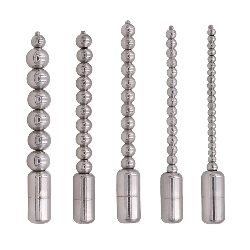 Metal Urethral Sound Catheter Dilator Penis Plug Horse Eye Stimulation Sounding Masturbator Rod Sex Toys for Men Sex Products