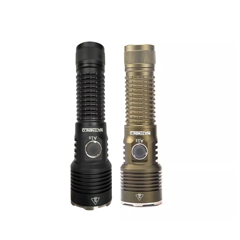 MATEMINCO A1s Flashlight SFT40 LED Max 2200 Lumens Beam Distance 711 Meter Type-C Charging Search Torch 21700 5000mAh Battery