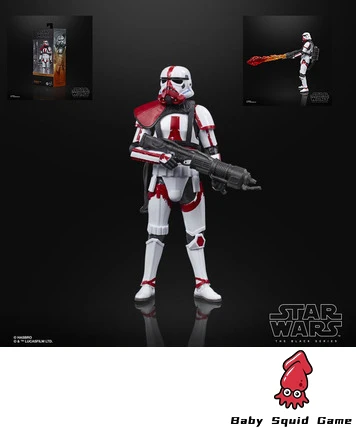 

In Stock Hasbro Star Wars Incinerator Trooper The Mandalorian The Black Series Action Figure Model Toy Collection Hobby Gift