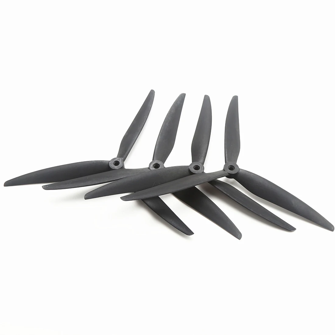 Hélices de drone course 10 pouces fibre de verre et nylon, lot de 2 paires CW/CCW avec reflets lumineux
