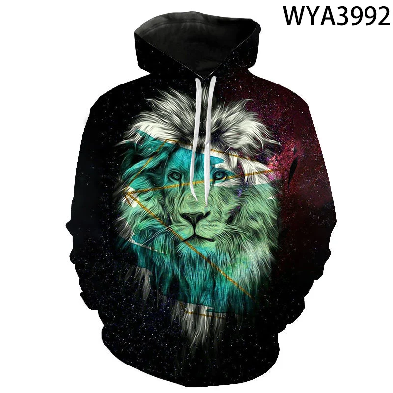 

2021 New Fashion Streetwear Tiger Men Women Children Hoodies Printed 3D Boy Girl Kids Sweatshirts Pullover Long Sleeve Coat