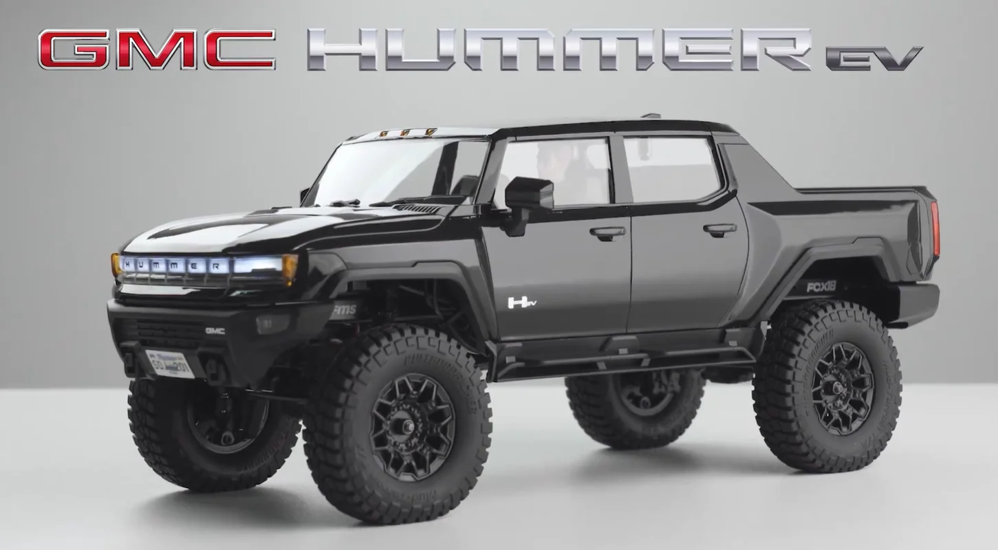 FMS FCX18 1/18 전동 하드코어 픽업 RC 크롤러 4WD 2단 속도 원격 ..