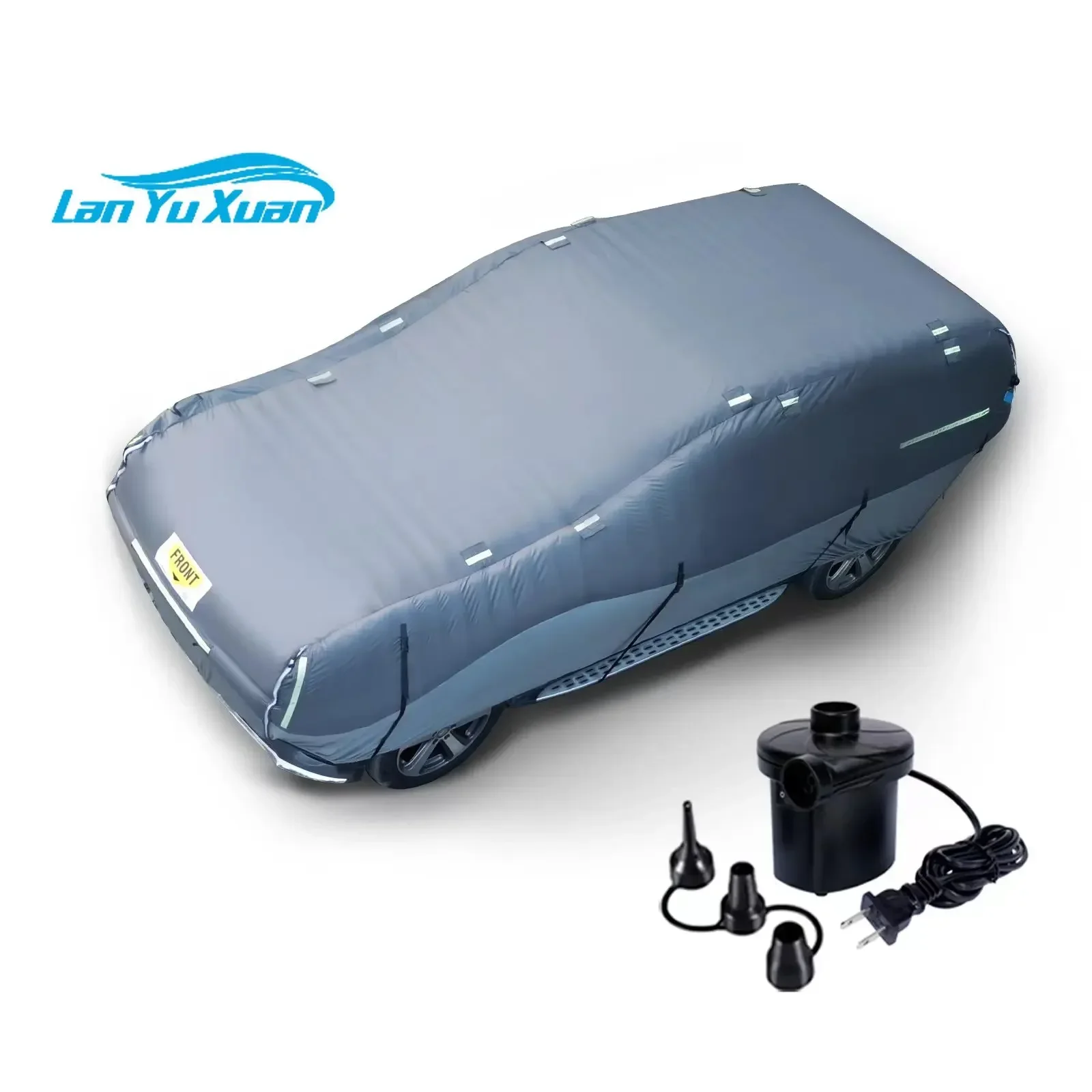 Inflatable Hail Storm Protection Car Cover Inflatable Hail Protection Folding Garage Car Cover