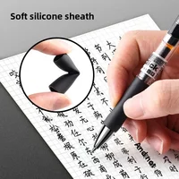 M&g 1.0mm/0.7MM Thick Gel Pen  Black Retractable Bullet Signature Pen Large Capacity K35 Signature Pen for Business Office 2
