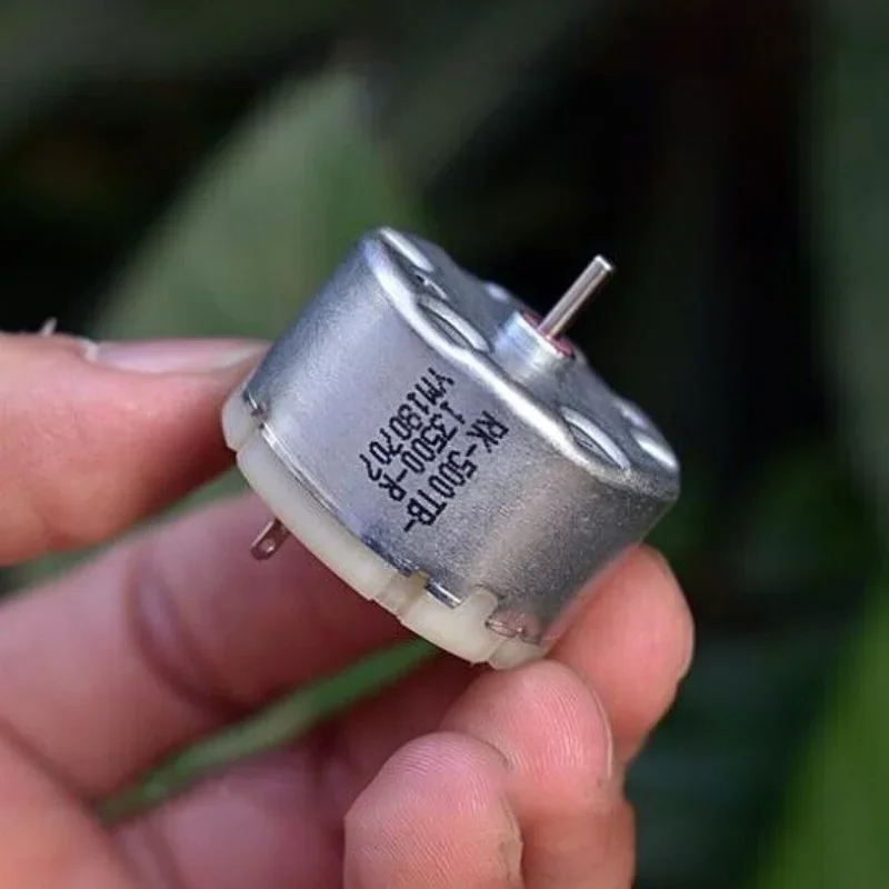 마이크로 RK-500TB-13500 카본 브러시 모터, 바닥 청소기용 저소음 엔진, 고속 라운드 32mm, DC 6V-12V, 5600RPM