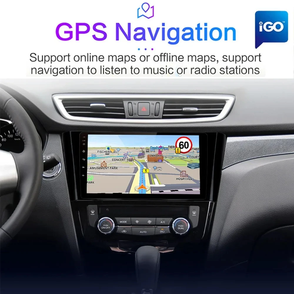닛산 캐시카이 J11 X-Trail 3 T32 2013-2017 용 안드로이드 무선 카플레이, 4G 자동차 멀티미디어, GPS 와이파이 DVD, 2 din