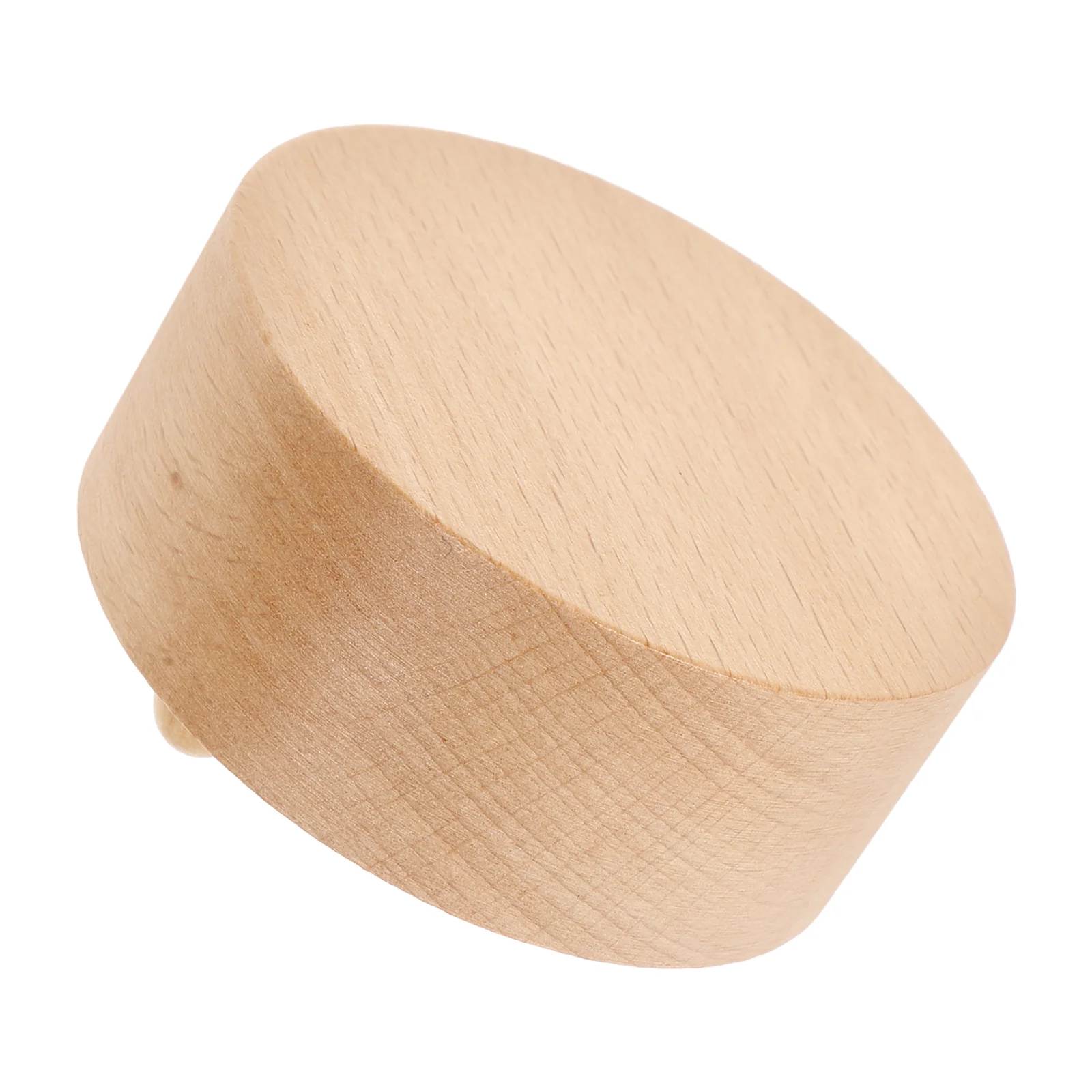 Music Box Safe Material Base DIY Handcraft Round Musical Wood Stable Characteristics