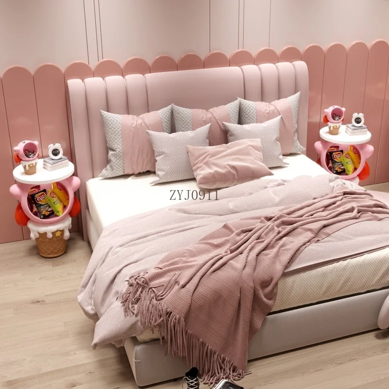 *New children's bedroom bedside table living room cartoon side table creative cartoon decoration storage cabinet display rack