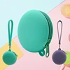Small Purse Silica gel Handbags For Women Round Shape Mini Luxury Designer Female Messenger Coin Purse 1