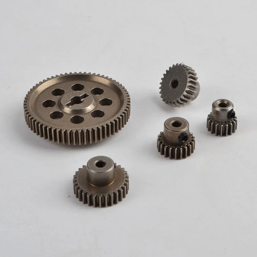 Engrenages 26T, 29T et 64T du Kit Différentiel RC pour HSP 94123 94111 94107 1/10, prêts à être montés.