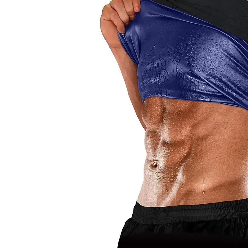 Men Gym Sportswear Sweating Clothing Weight Loss Fat Burner Fitness Sauna Sweat Suits Body Shaper sports sweat suits