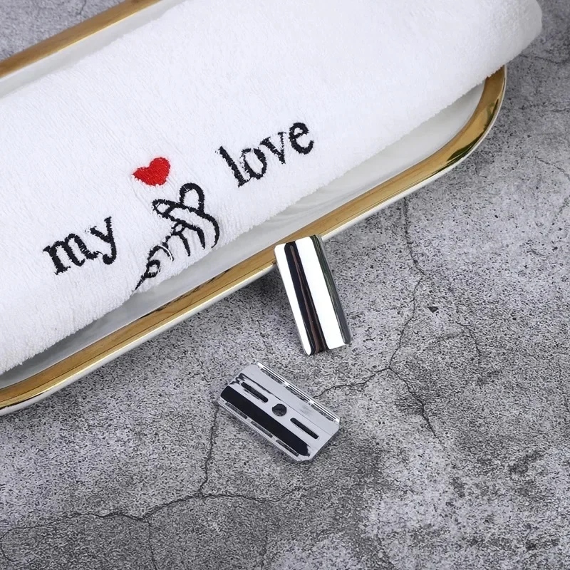 YAQI Zinc Alloy Version Telstar Men Safety Razor Head Chrome Color 43.5MM Length 24.5mm Width And 1.15mm Blade Gap Razor Head