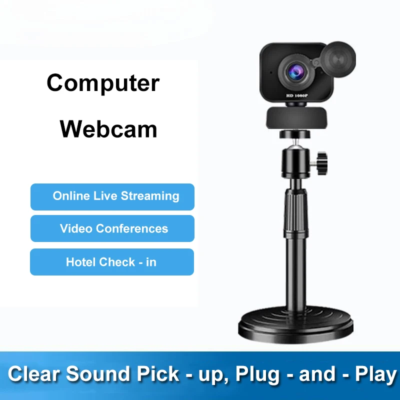 Computer camera Desktop laptop usb outside home video broadcast hotel register photo online class video conference