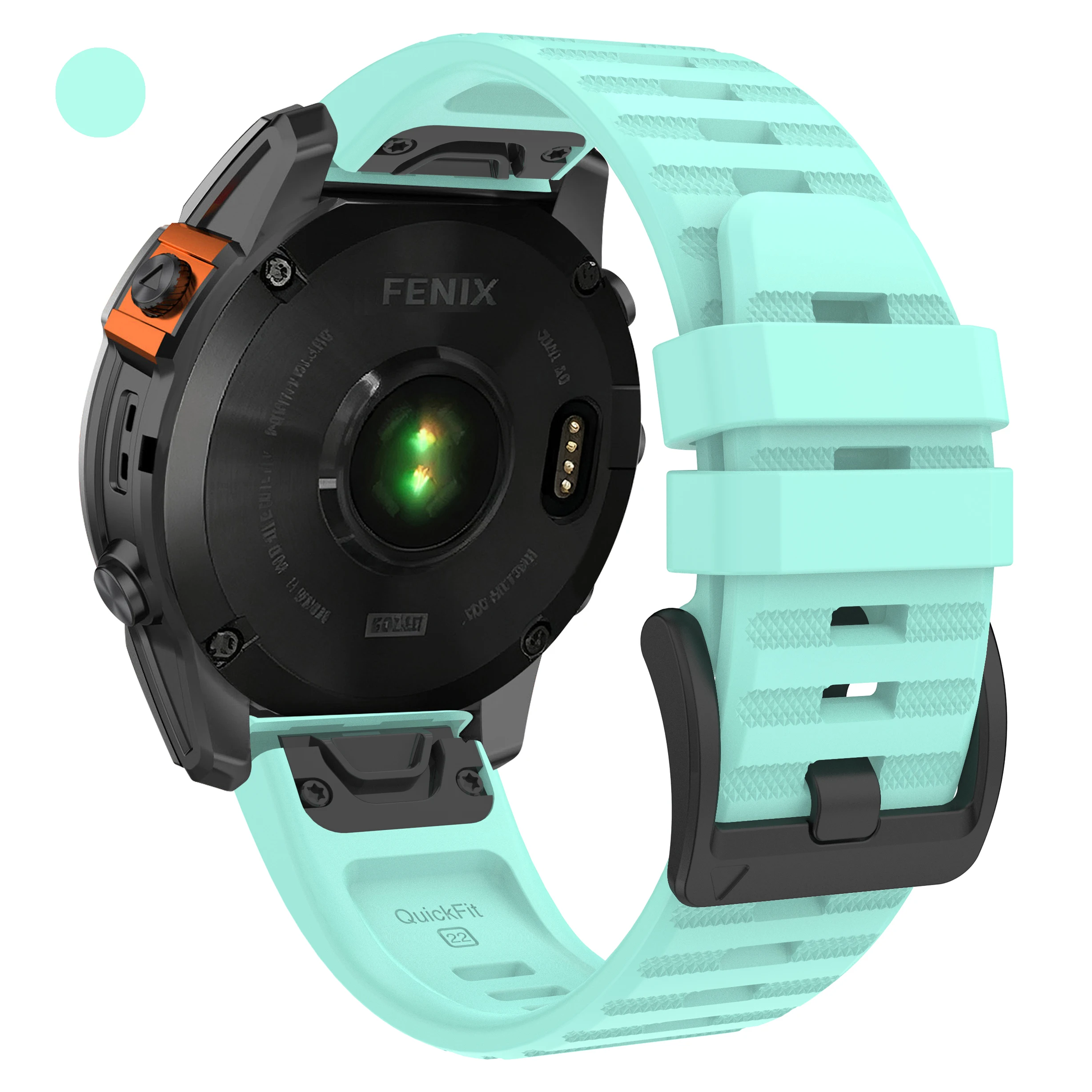 Premium Silicone Strap for Garmin Fenix - QuickFit 22/26mm Watchband