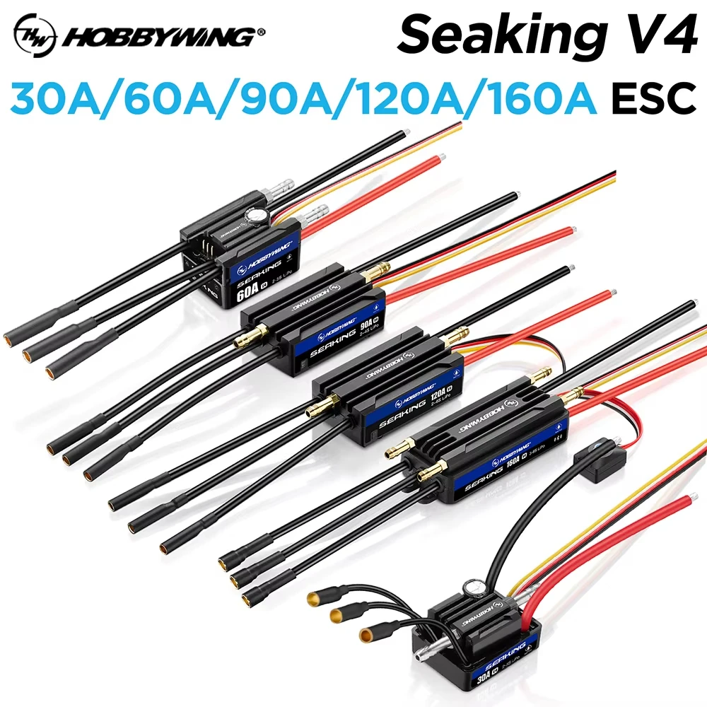 Installation du HOBBYWING ESC Brushless sans Capteur V4 IP67 30A dans un compartiment moteur de bateau RC