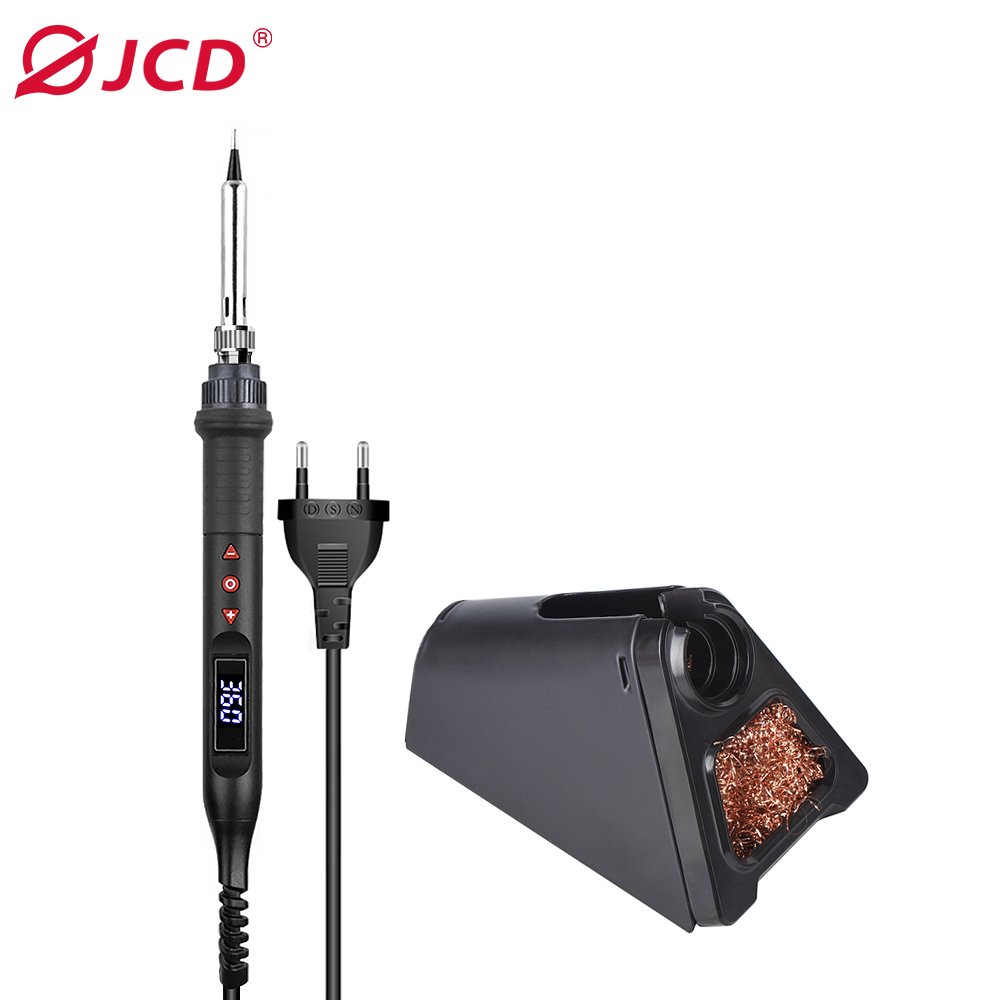 JCD 908U Soldering iron Set kit LCD display 80W Adjustable temperature portable Soldering iron 220V/110V Welding Repair Tools