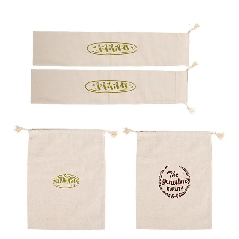 

Reusable Bread Bags Homemade Bread Storage Bags Food Bags With Drawstring For Homemade Food Bakery Wedding Wrapping Picnic