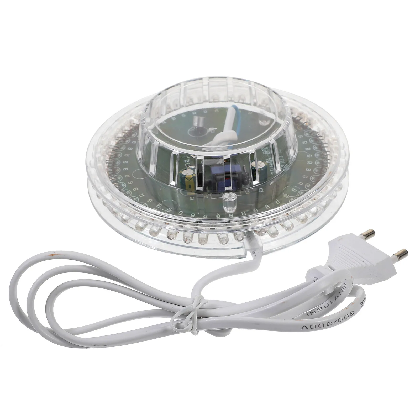 해바라기 모양 48-LED RGB 파티 조명, 자동 회전 및 사운드 활성화 모드 포함, 디스코, 볼룸, KTV, 바, 무대, 클럽, 가정, DJ용