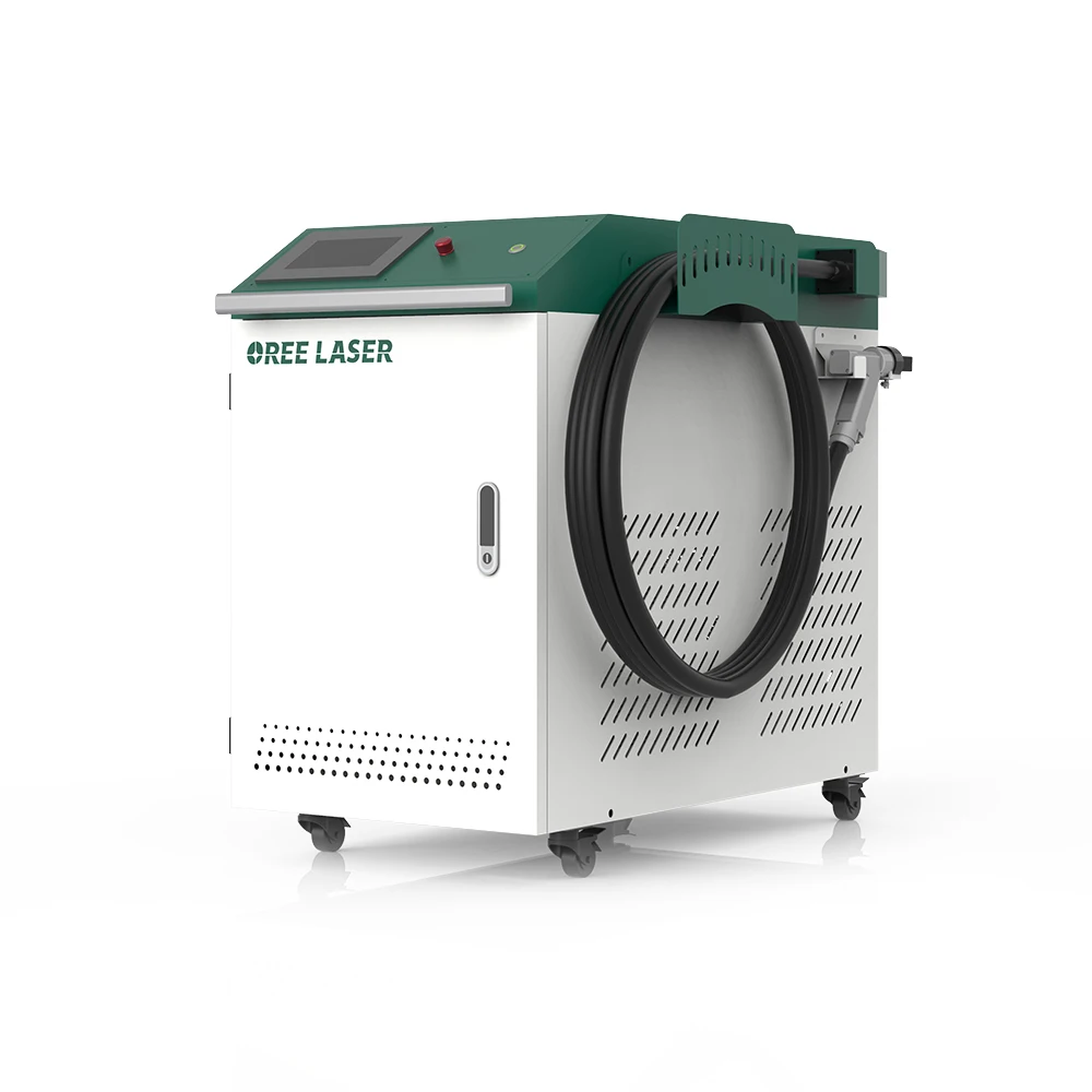 

OREE 1000w 2000w 3000w air cooled fiber laser cleaning machine
