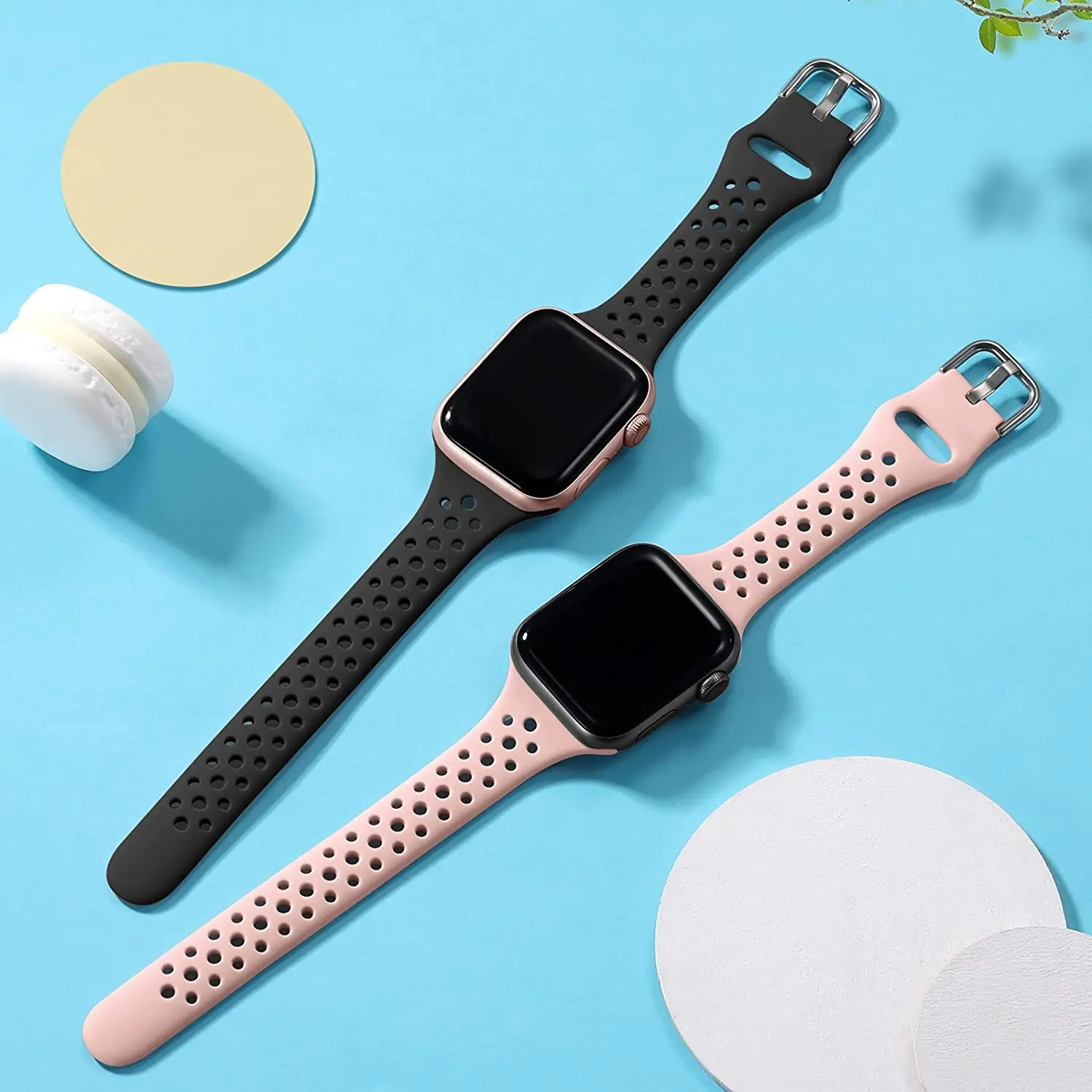 Apple Watch Band Women Silicone Replacement Strap IWatch SE Series