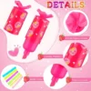 6pcs Colorful Mini Highlighter Candy Pastel Highlighter, Cute Chisel Tip Marker Pen, Party Birthday Drawing Poster Diary 2