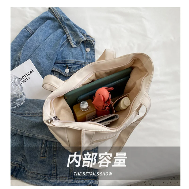 Mini Casual Bag Multi-Function Handbags Short Handle Handbag Fashion Versatile Portable Large Capacity Women'S Spring Autumn Bag