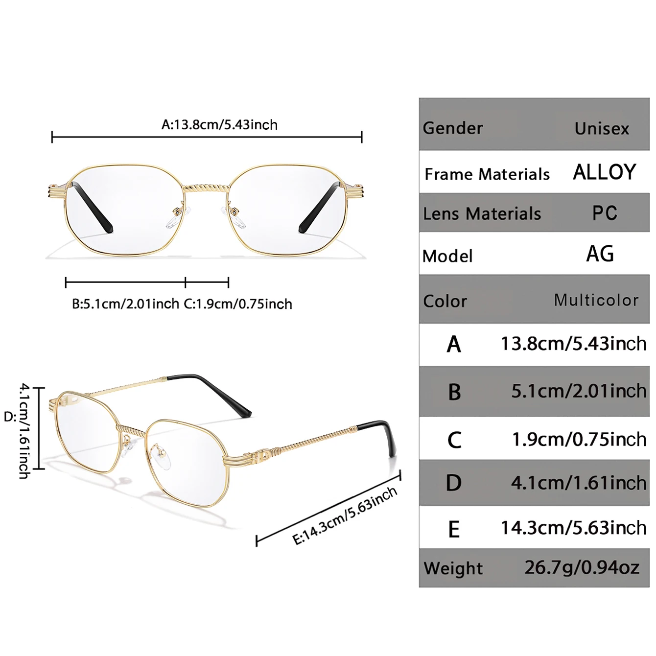Photochromic Sunglasses Round Metal Surf-Eyewear