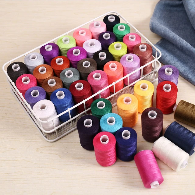 Sewing Thread Embroidery Thread Sewing Machine Thread Thread Spool  Polyester Thread 10pcs Sewing Thread Household Polyester Yarns For DIY  Embroidery Machine Project 