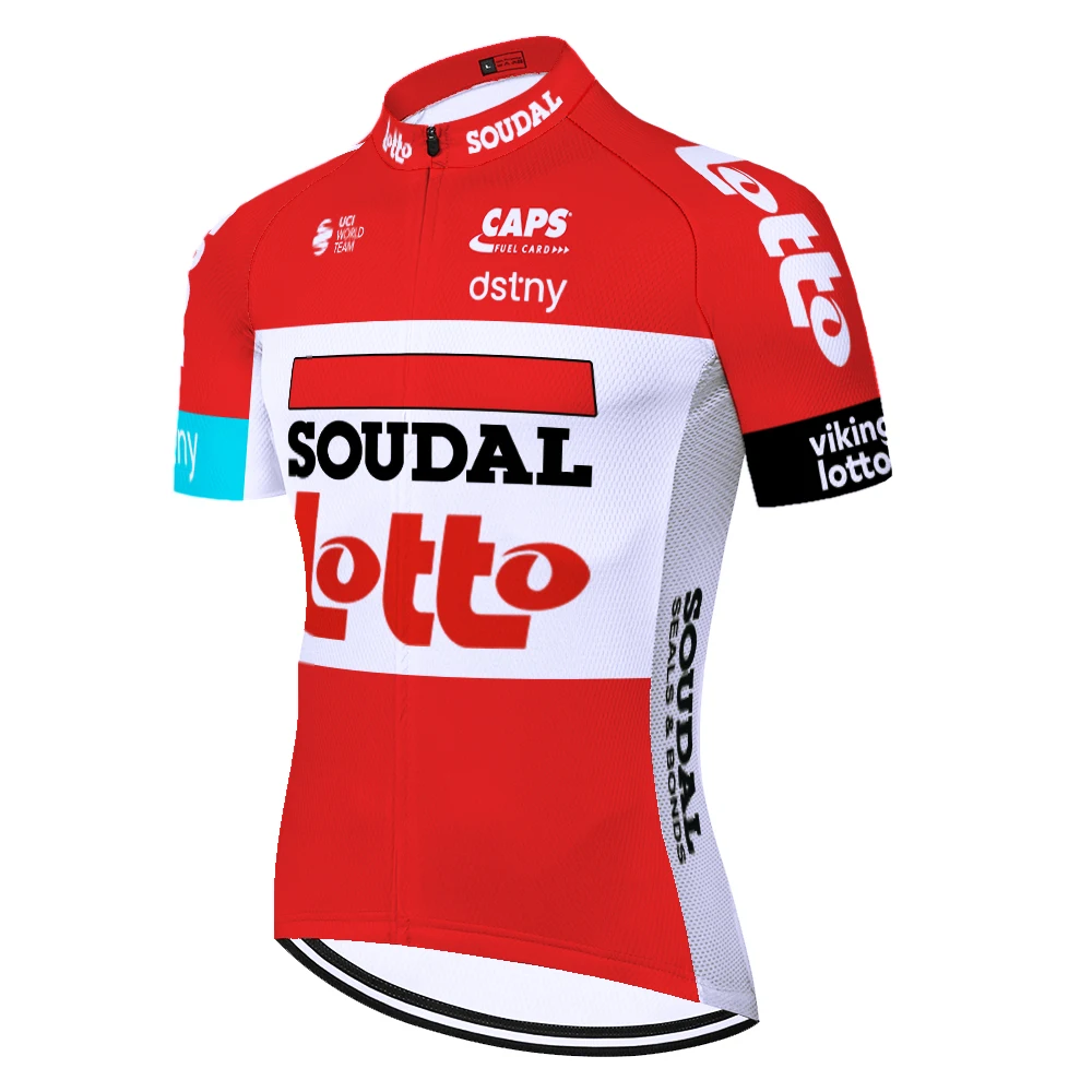 lotto soudal tricota ciclismo hombre cycling jersey экипировка для эндуро camisa mtb wielerkleding heren bicycle джерси