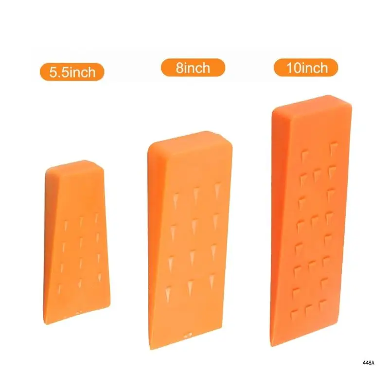 

Convenient Plastic Wood Wedge Tree Felling Wedges for Easy Logging Pressings Reliable Tools for Garden Forestry Work