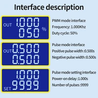 ZK-PP2K PWM Signal Generator 8A Driver Module for Motor/Lamp Dual Mode LCD PWM Pulse Frequency Duty Cycle Adjustable Module 2