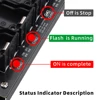 8-Channel 21700 18650 Lithium Battery Auto Charge/Discharge Tester Capacity Internal Resistance Tester 2.4-in Color Screen DC 5V 6