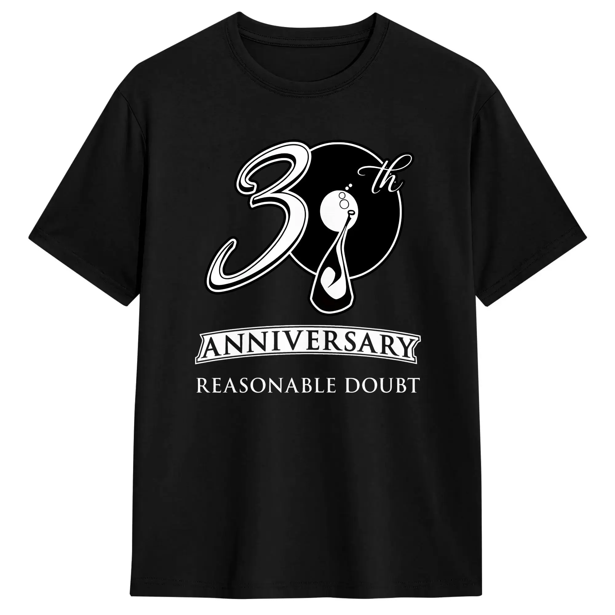 Jay Z Reasonable Doubt 30. Jubiläums-T-Shirt Herren Vintage T-Shirts Sommer O-Ausschnitt Harajuku Tees Dropshipping Große Größen Kleidung