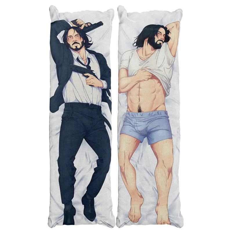 Keanu Reeves Pillow Case, John Wick, Pillow Case Cover