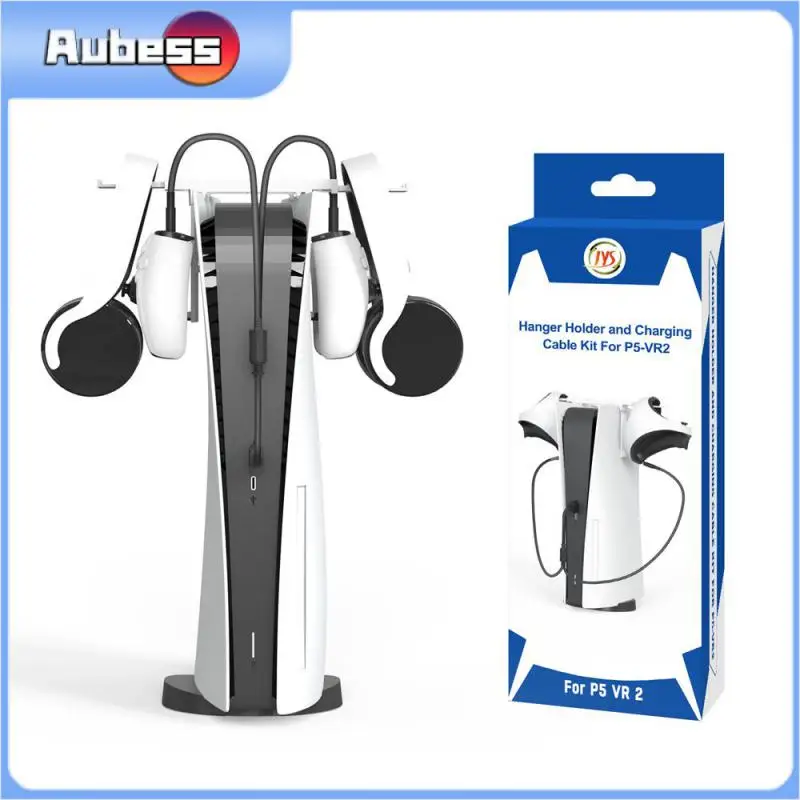 Accessorio Per Cavo Porta Display Per Vetro Vr2 Robusto E Stabile Per Ps5/Ps Per Ps5-Vr2 Per Supporto Per Controller Di Gioco Ps5/Ps Vr2 Bianco